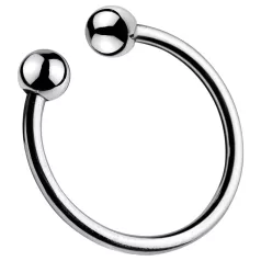   Rozsdamentes - anel peniano para glande - retardo da ejaculação - aço inox 32mm