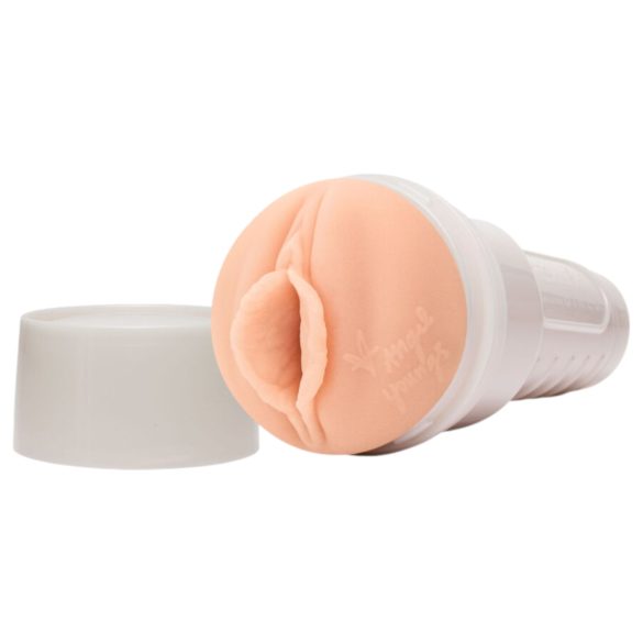 Fleshlight Angel Youngs - masturbador vagina realista - cor natural