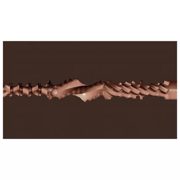 Fleshjack Max Konnor - masturbador realista ânus masculino - cor marrom