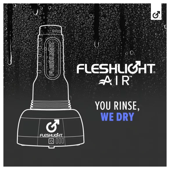Fleshlight Air - secador automático de masturbadores (preto)