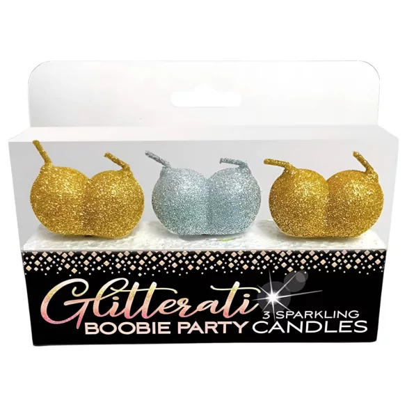 Glittaretti - velas seios - conjunto 3 peças