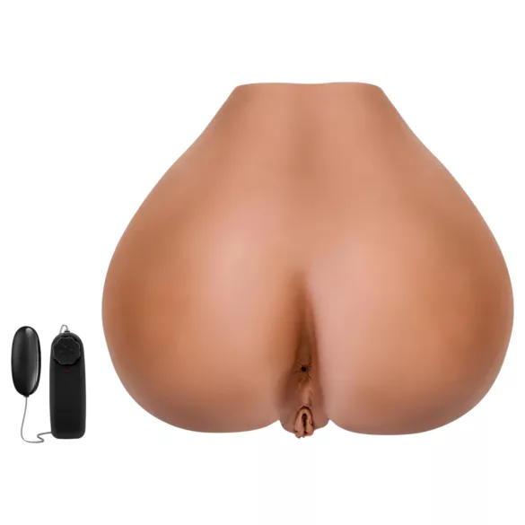 Blush X5 Rita - masturbador vagina e ânus realista - cor natural