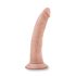 Dr. Skin - dildo realista ventosa - 17,5cm - cor natural