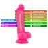 Blush Neo - dildo com ventosa - 19cm - rosa