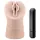M for Men Ashley - masturbador masculino vibratório - cor natural