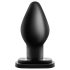 Anal Adventures XL - plug anal grande - silicone preto