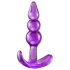 B Yours - plug anal bolas - silicone roxo