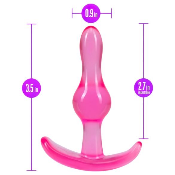 B Yours - plug anal - silicone rosa