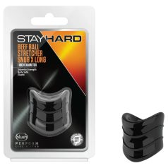 Stay Hard - anel peniano - silicone preto