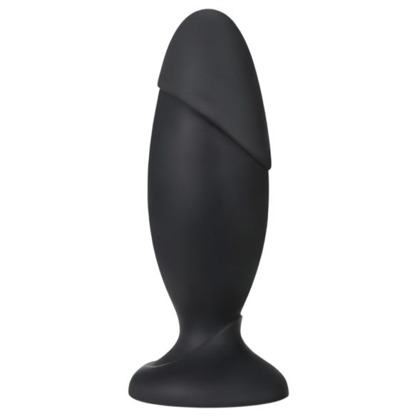 Anal Adventures Platinum Rocket - plug anal grande - silicone preto