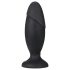 Anal Adventures Platinum Rocket - plug anal grande - silicone preto