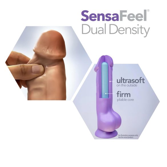 Blush Chub - dildo realístico com ventosa - 18cm cor natural