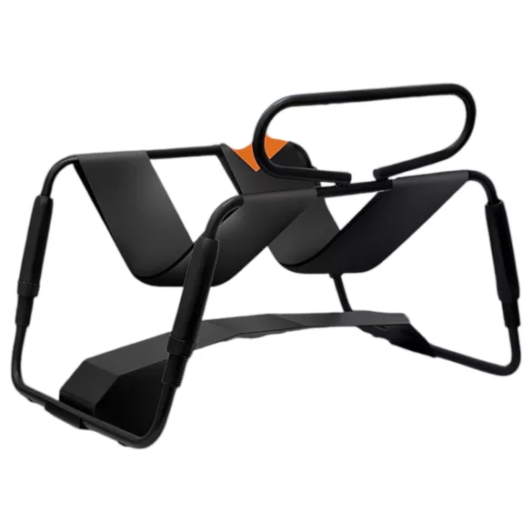 Temptasia - cadeira sexual com vibrador - preto/natural