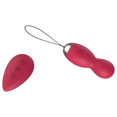   Cotoxo Krila - ovo vibratório com controle remoto - vermelho