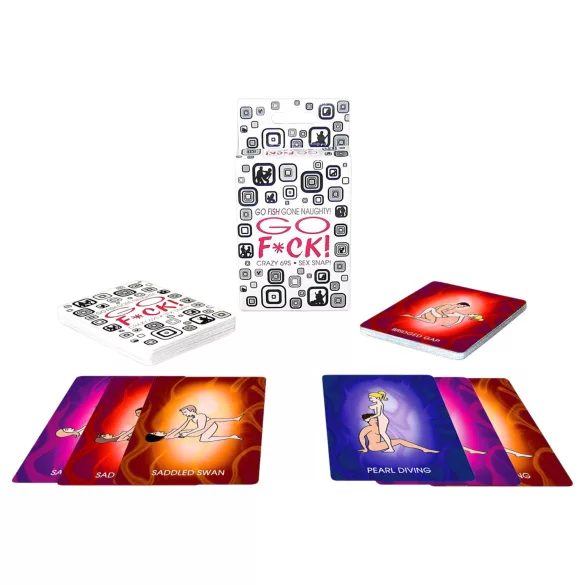GO F*CK - baralho Kama Sutra - 52 cartas