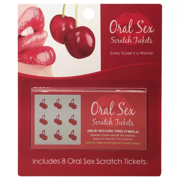 Kheper Games - raspadinha sexo oral - 8 unidades