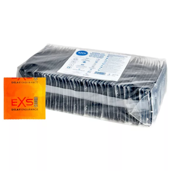 EXS - preservativo retardante - látex - caixa com 144 unidades
