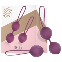   Engily Ross Kelly - kit de bolas de pompoarismo 2 peças - roxo
