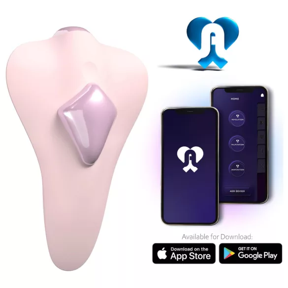 Adrien Lastic Temptation - Vibrador de clitóris controlado por app (rosa)