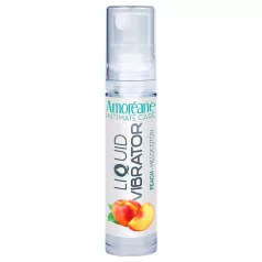   Amoréane - lubrificante excitante vibrador líquido de pêssego (10 ml)