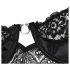 Subblime - body estampado com cinto de cetim (preto)