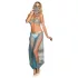Subblime - Fantasia de odalisca sexy com véu (azul) - L/XL