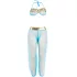 Subblime - Fantasia de odalisca sexy com véu (azul) - L/XL