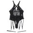 Subblime - body sensual listrado - preto