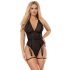 Subblime - body sensual listrado - preto - L/XL