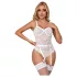 Subblime 954291 - body sensual com correntes - transparente branco (L-XL)