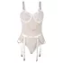 Subblime 954291 - body sensual com correntes - transparente branco (L-XL)