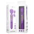 Intense Christy - vibrador massageador língua em movimento - silicone roxo