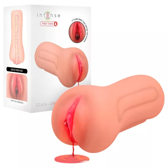 Intense First Time Erica - vagina masturbadora virgem realista (cor de pele)