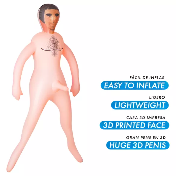 Intense Dolls Anthony - boneco inflável masculino
