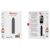 Oninder - vibrador mini inteligente - silicone preto
