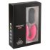 Virgite - vibrador casal com controle remoto - silicone preto/rosa