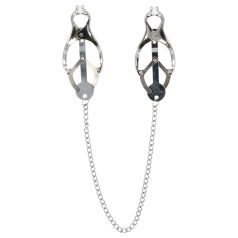 Virgite - clipe para mamilos - aço inoxidável - prateado