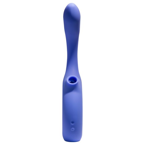 Platanomelón Momba - sugador clitóris e estimulador ponto G - silicone azul