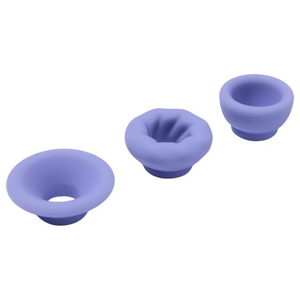 Platanomelón Momba - sugador clitóris e estimulador ponto G - silicone azul