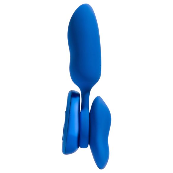 Platanomelón Mobi - vibrador com controle remoto recarregável - kit 2 peças azul