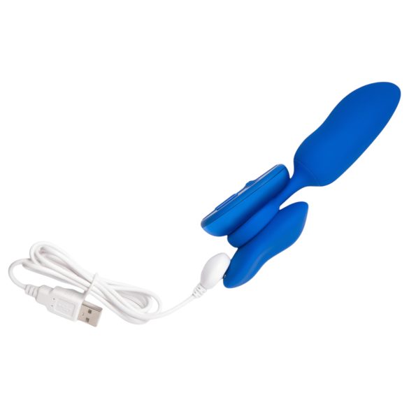 Platanomelón Mobi - vibrador com controle remoto recarregável - kit 2 peças azul