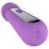 Engily Ross Aura - vibrador massageador recarregável digital - silicone roxo