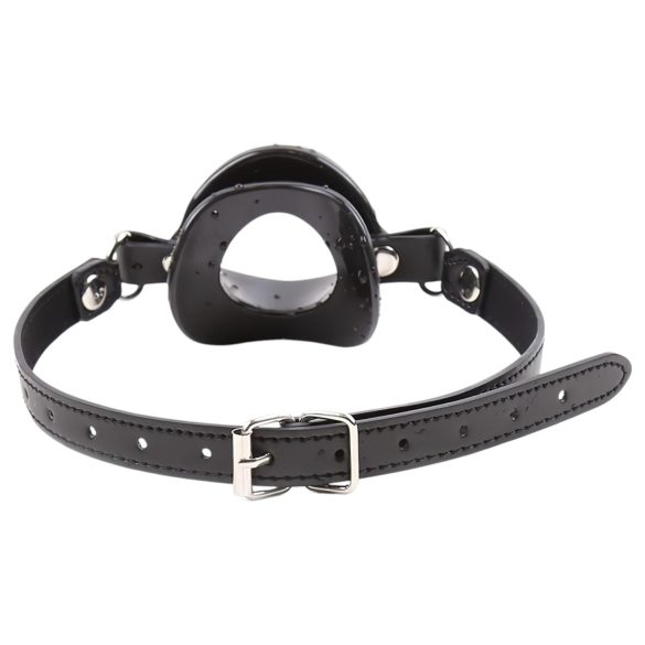 Latetobed - mordaça boca silicone formato boca - preto