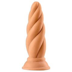 Max & Co Felix - plug anal espiral - 15cm - cor natural
