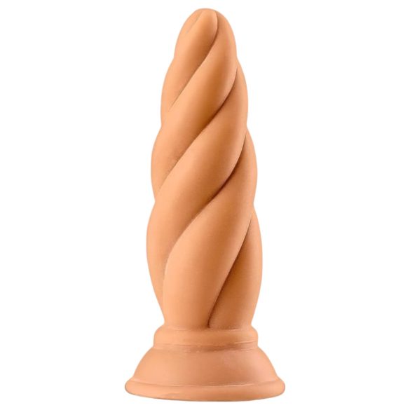 Max & Co Felix - plug anal espiral - 15cm - cor natural