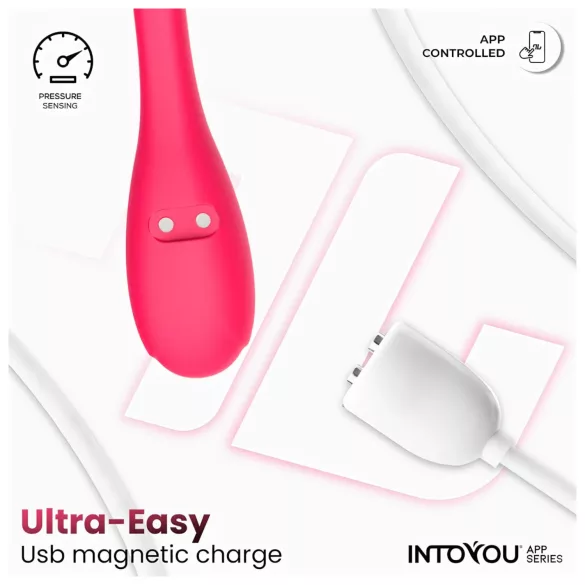 INTOYOU Kyra Pelvic - bolas de kegel com vibração inteligente - silicone rosa