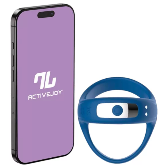INTOYOU - anel peniano vibratório inteligente - silicone azul