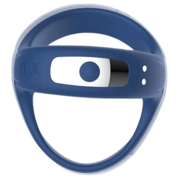 INTOYOU - anel peniano vibratório inteligente - silicone azul