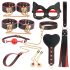 INTOYOU - kit BDSM avançado - 8 peças - preto