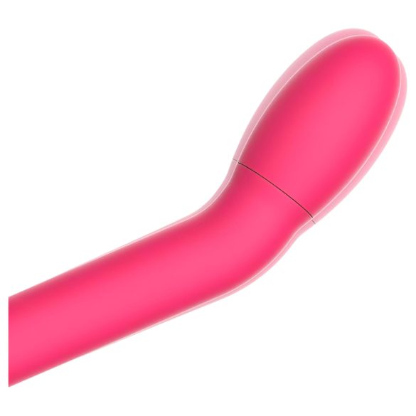 Adalet Gently - vibrador ponto G e próstata - recarregável silicone rosa